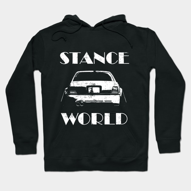 Stance car tuning - stance world Hoodie by WOS